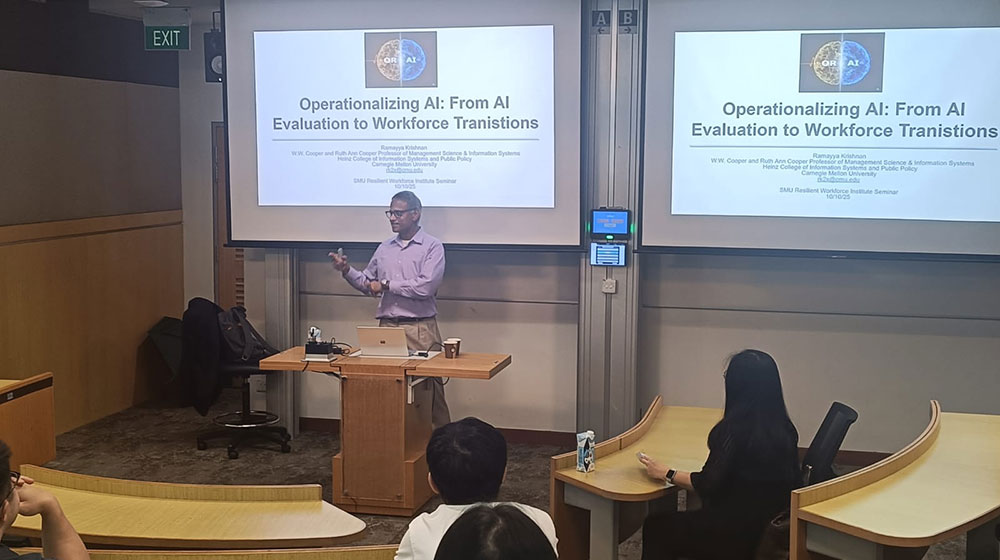 Image of ResWORK Seminar by Prof. Ramayya Krishnan