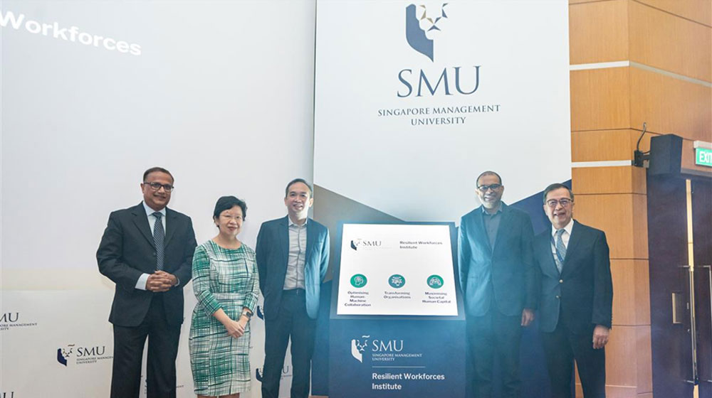 Image of Celebrating the launch of the SMU Resilient Workforces Institute (ResWORK)
