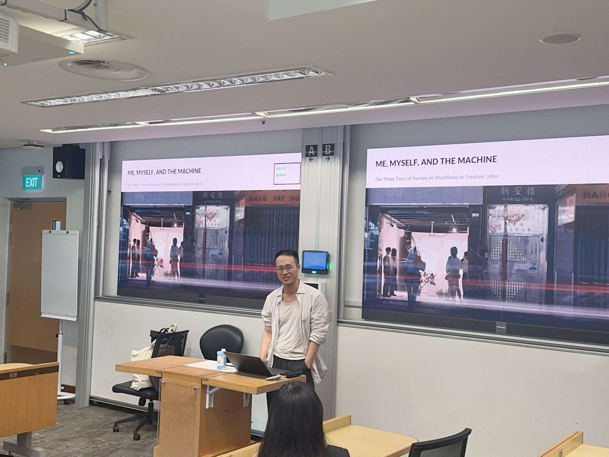 Image of ResWORK Seminar - Me, Myself, and the Machine: Three Tiers of Human-AI Workflows in Creative Labor